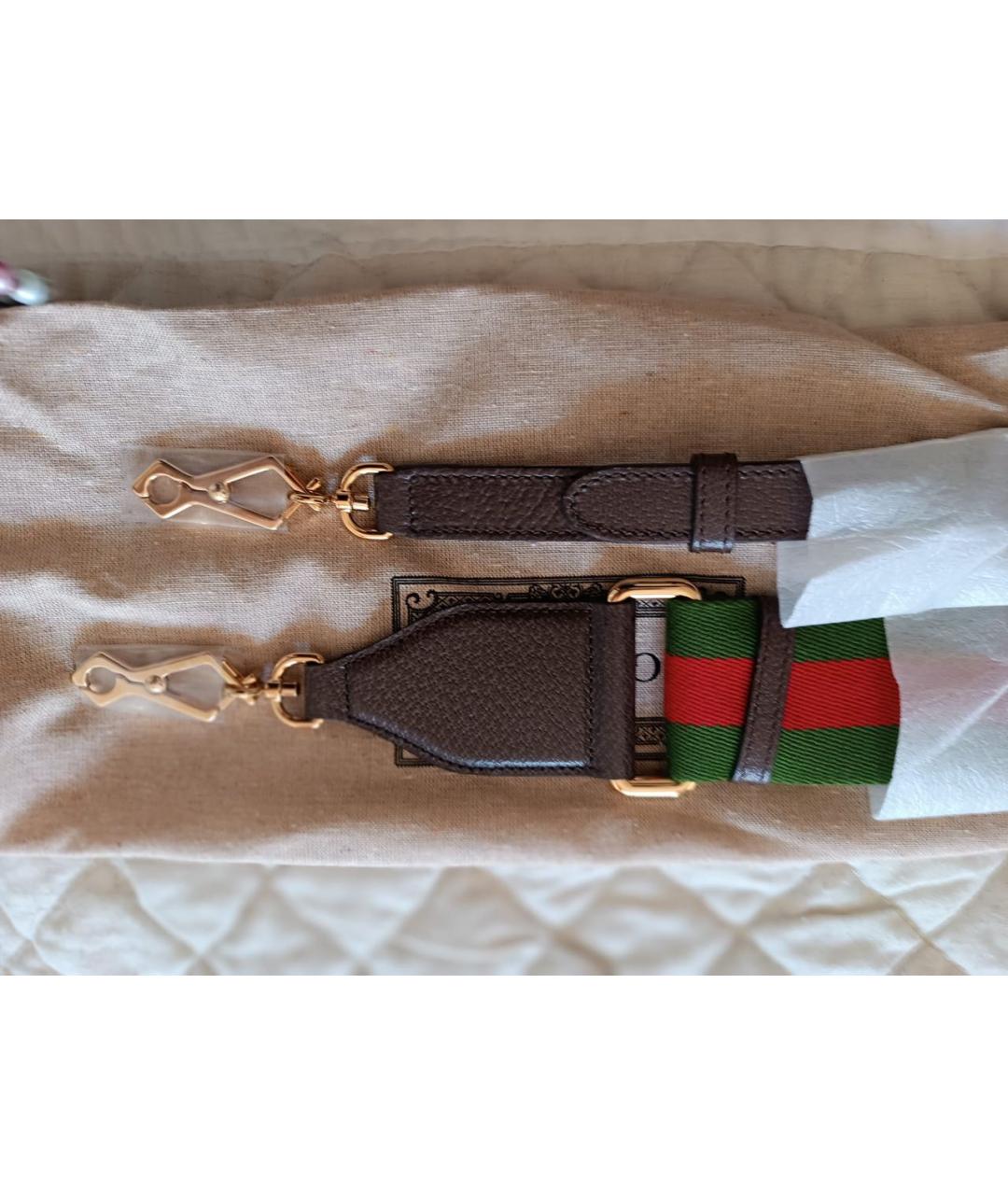 GUCCI Коричневая сумка через плечо, фото 4