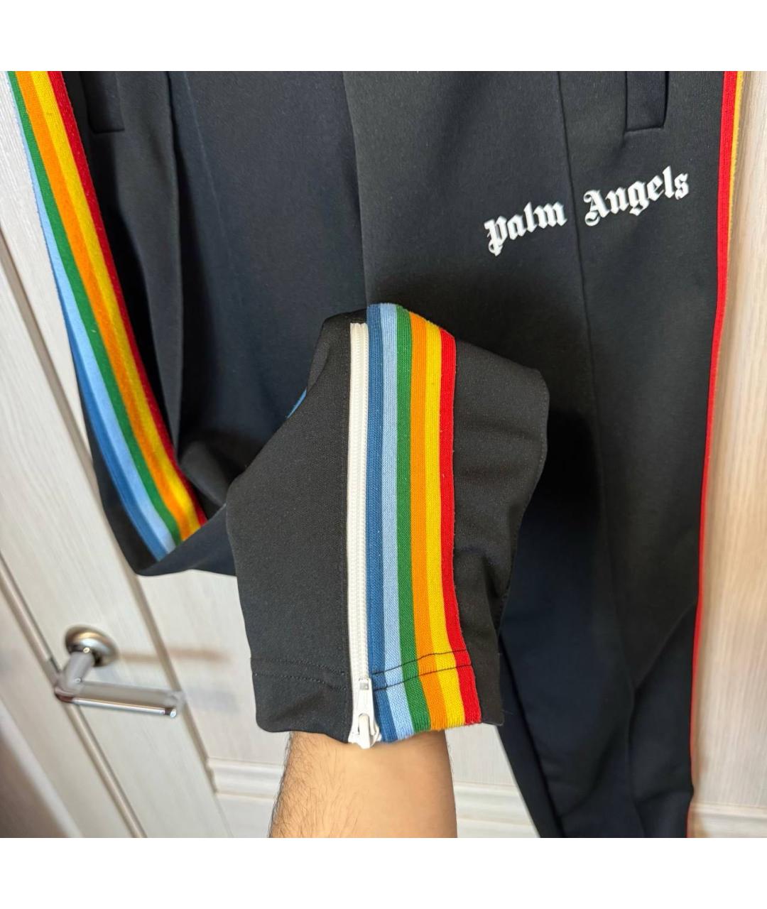 PALM ANGELS Черные повседневные брюки, фото 4