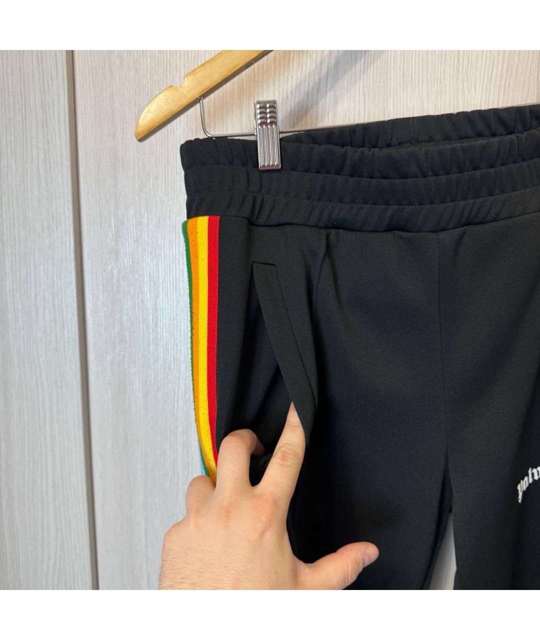 PALM ANGELS Черные повседневные брюки, фото 5