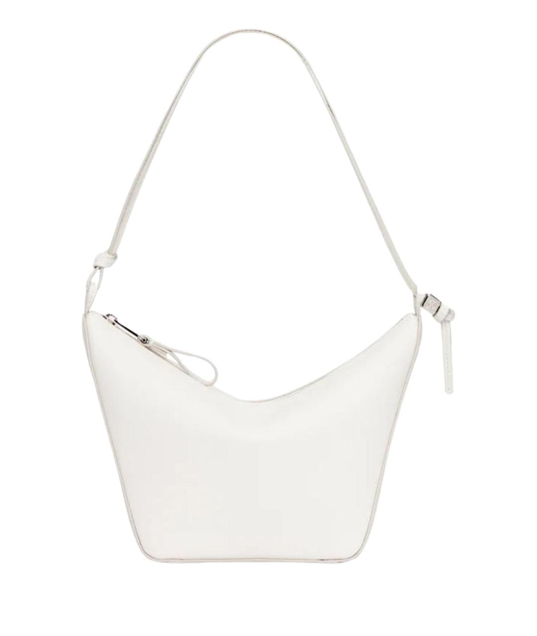 LOEWE Белая кожаная сумка через плечо, фото 1
