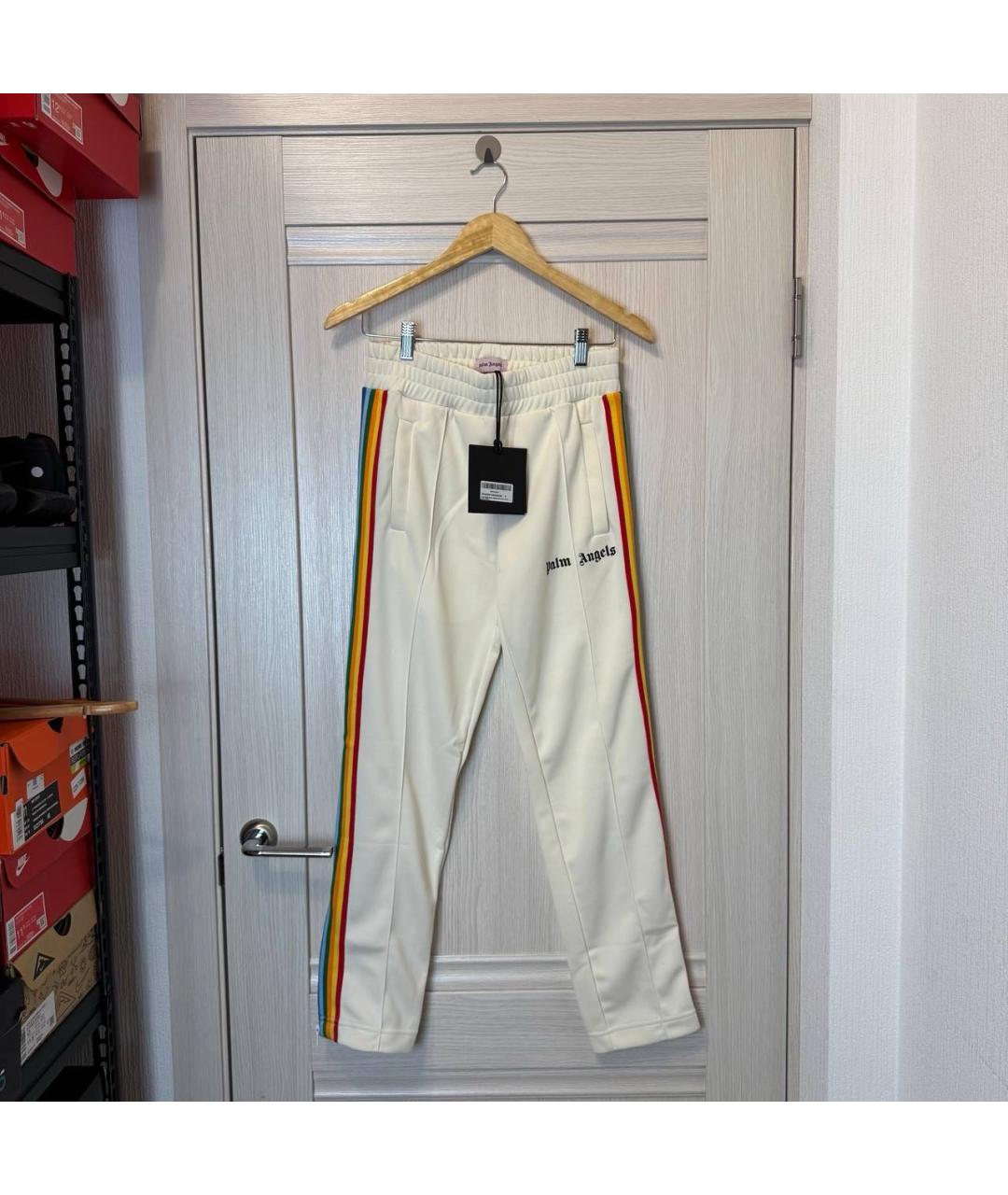 PALM ANGELS Белые повседневные брюки, фото 6