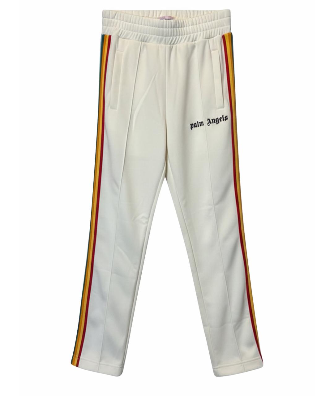 PALM ANGELS Белые повседневные брюки, фото 1