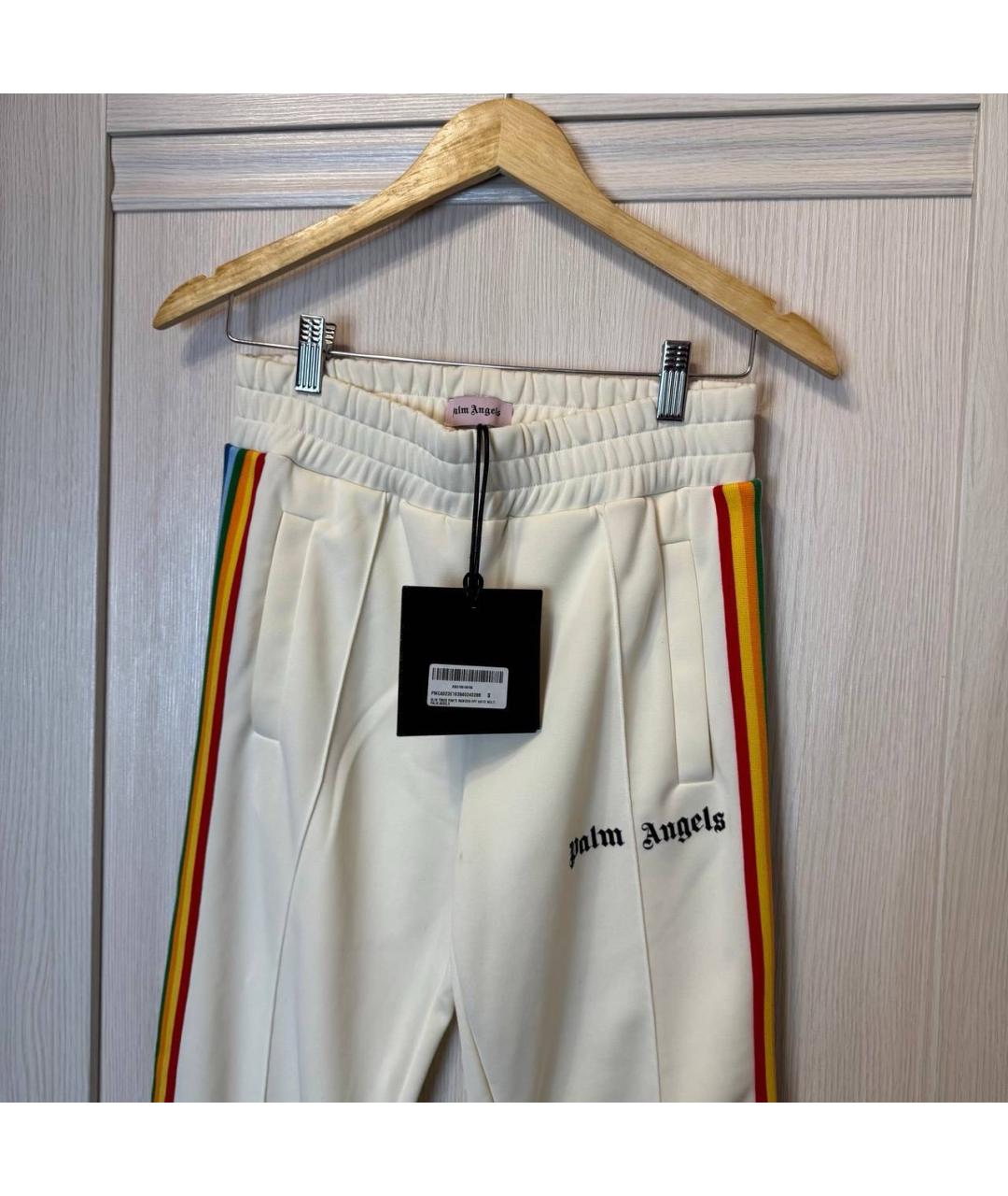 PALM ANGELS Белые повседневные брюки, фото 4