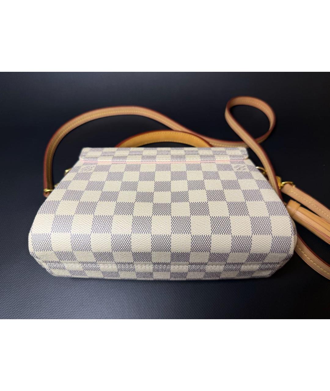 LOUIS VUITTON Белая сумка с короткими ручками, фото 8