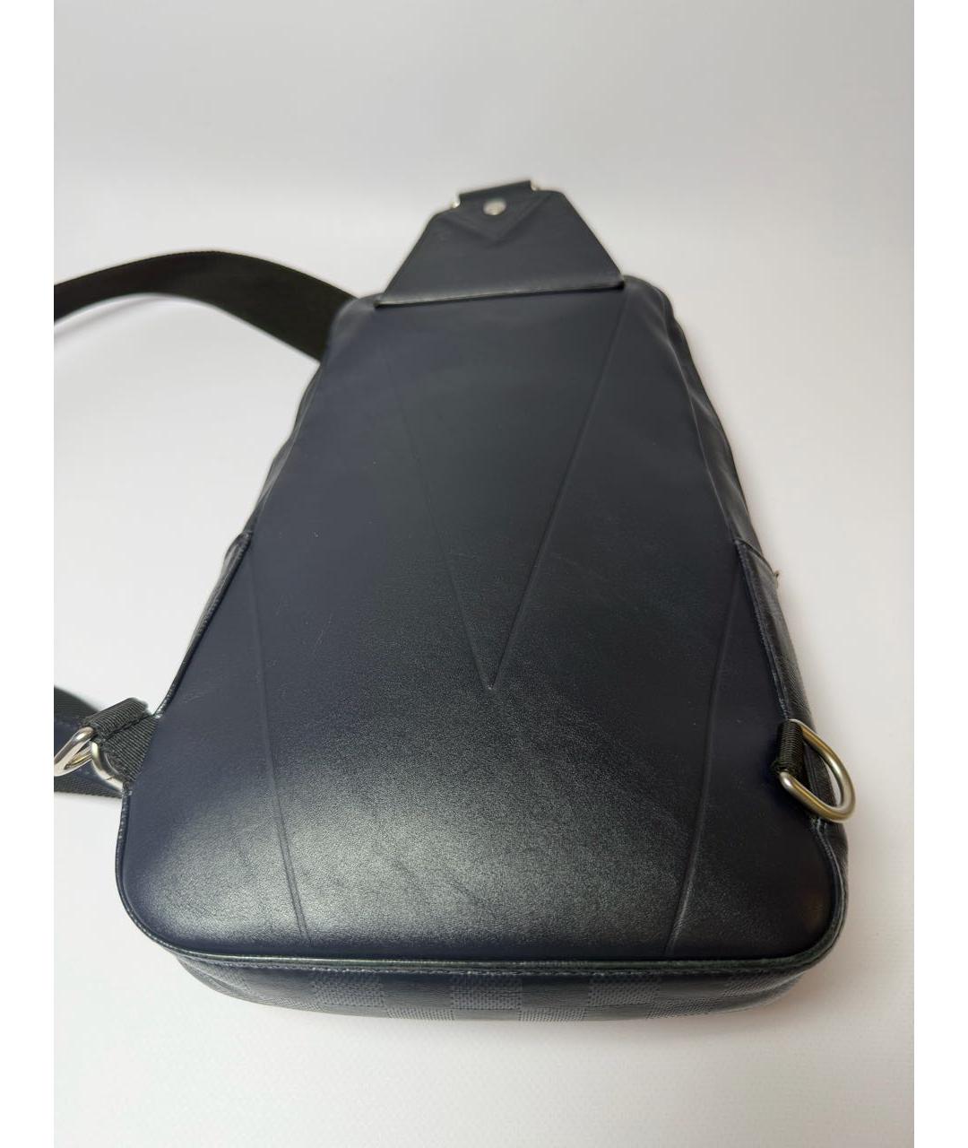 LOUIS VUITTON Темно-синий рюкзак, фото 2