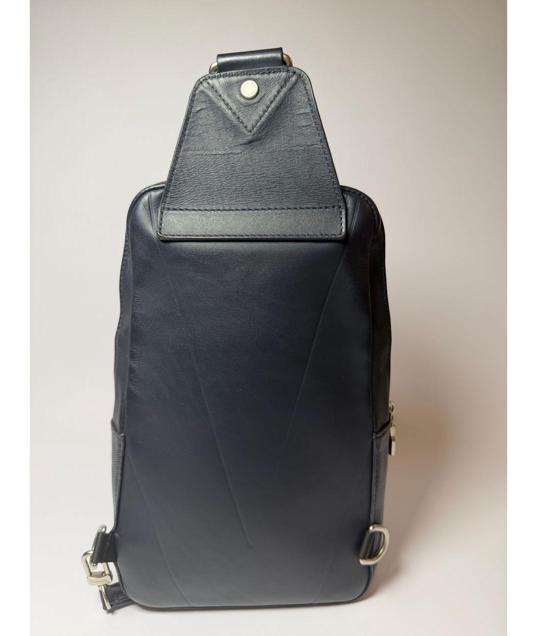 LOUIS VUITTON Темно-синий рюкзак, фото 4