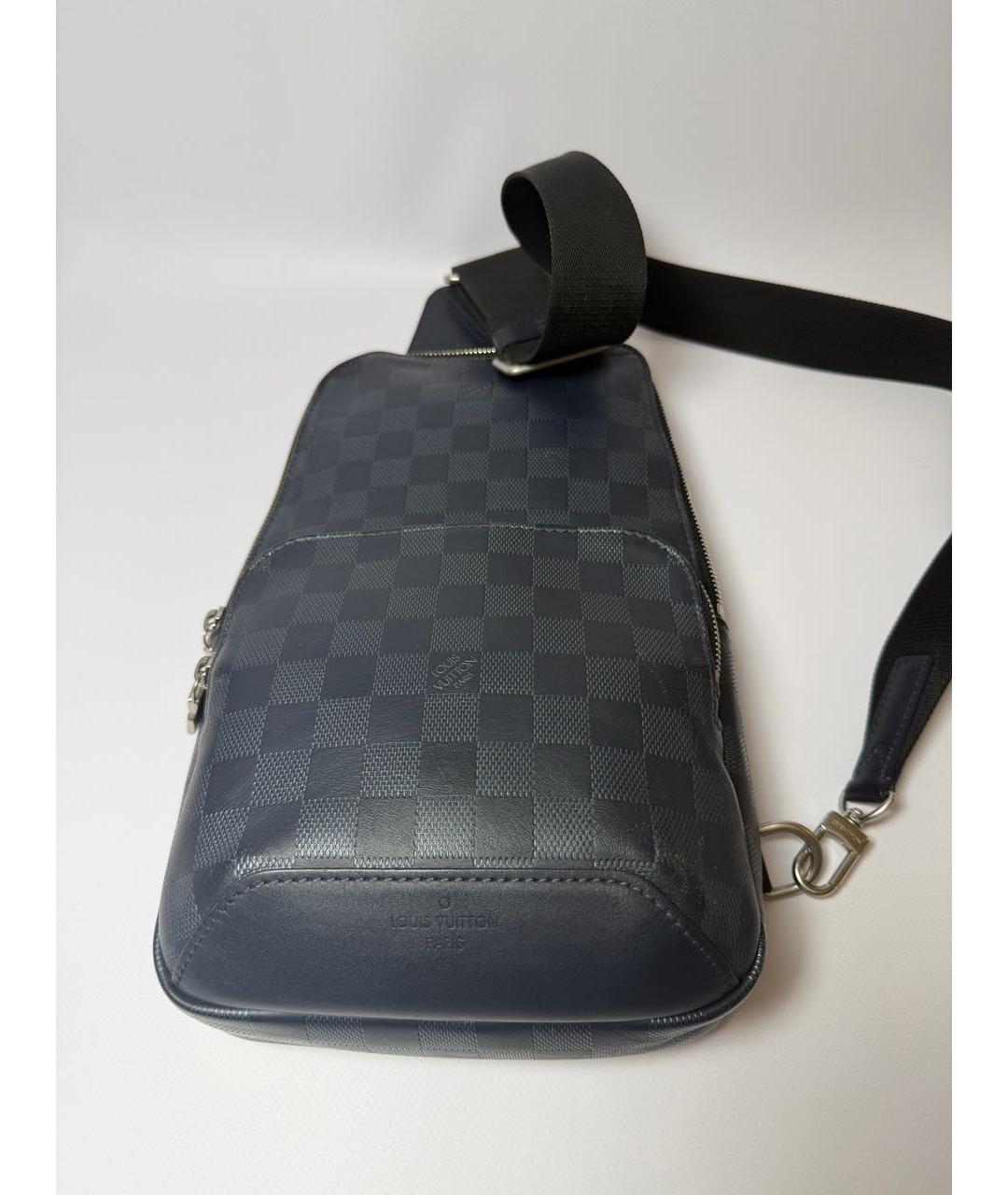 LOUIS VUITTON Темно-синий рюкзак, фото 6