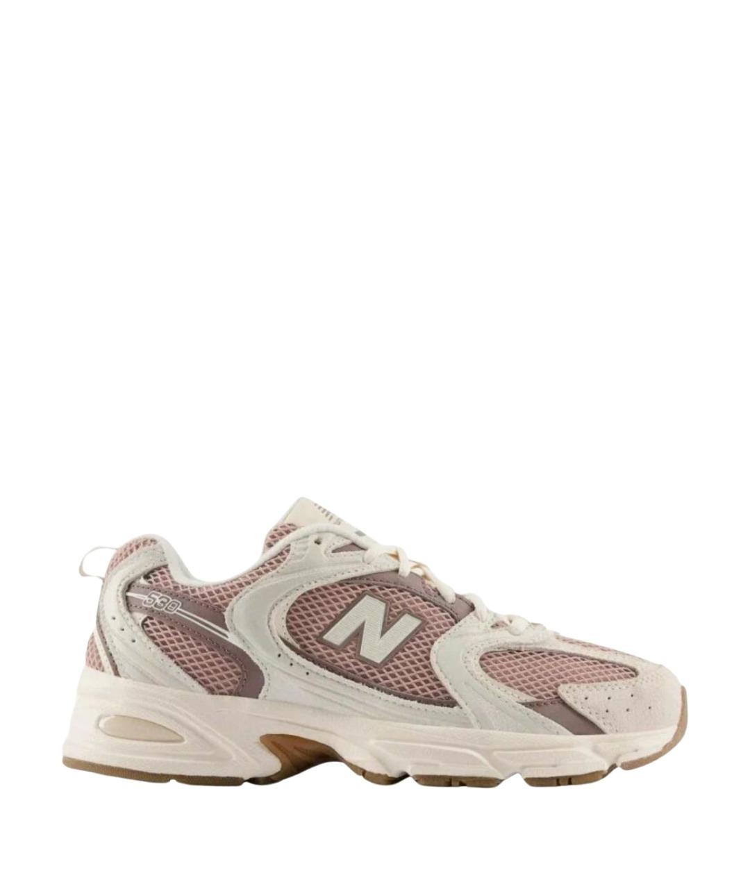NEW BALANCE Бежевые текстильные кроссовки, фото 1