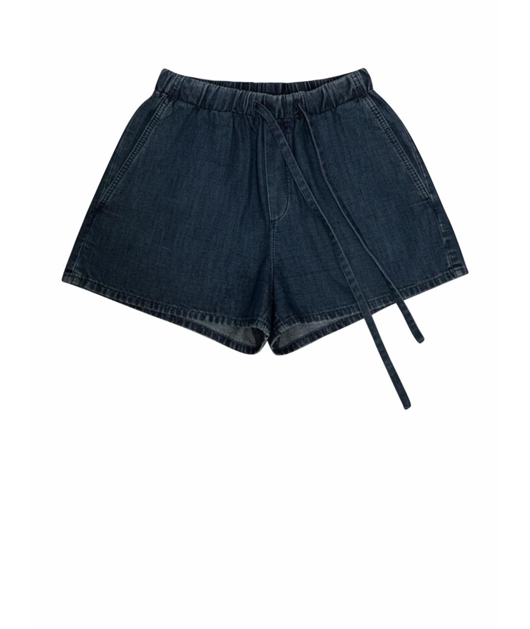 VALENTINO Синие деним шорты, фото 1