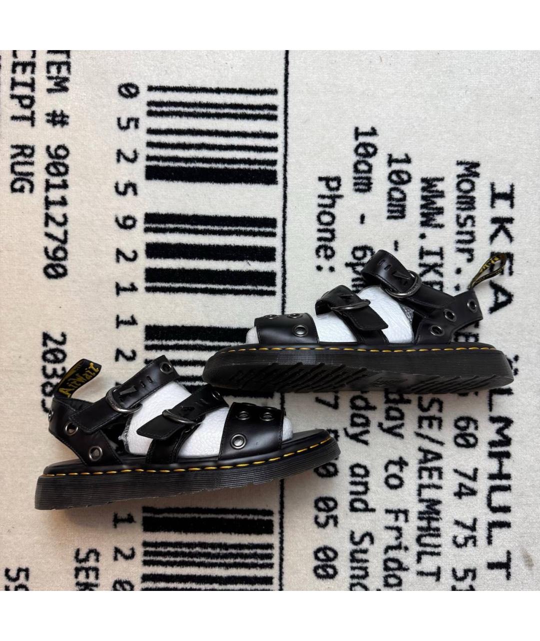 DR. MARTENS Черные сандалии, фото 6