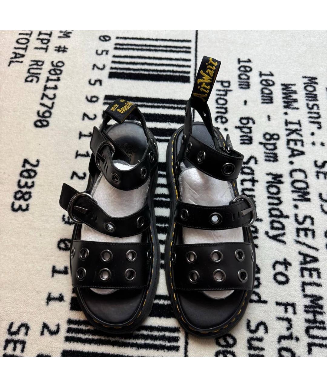 DR. MARTENS Черные сандалии, фото 2