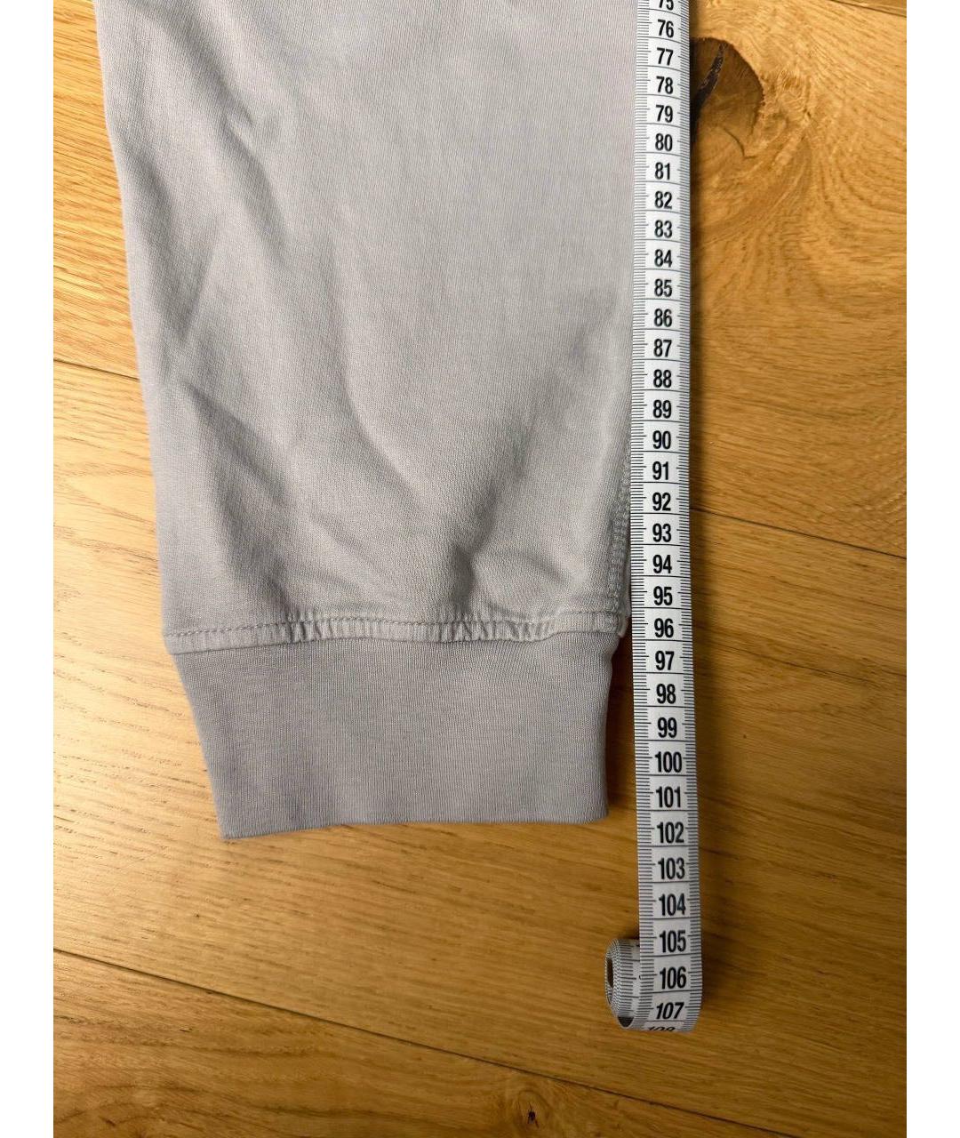 CP COMPANY Серые хлопковые повседневные брюки, фото 6