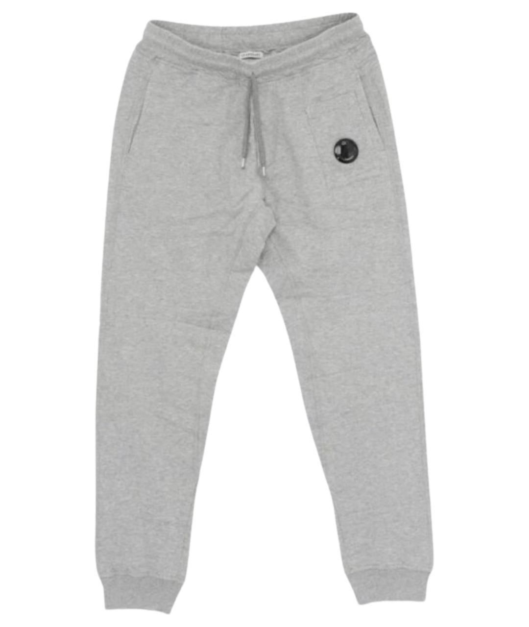 CP COMPANY Серые хлопковые повседневные брюки, фото 1