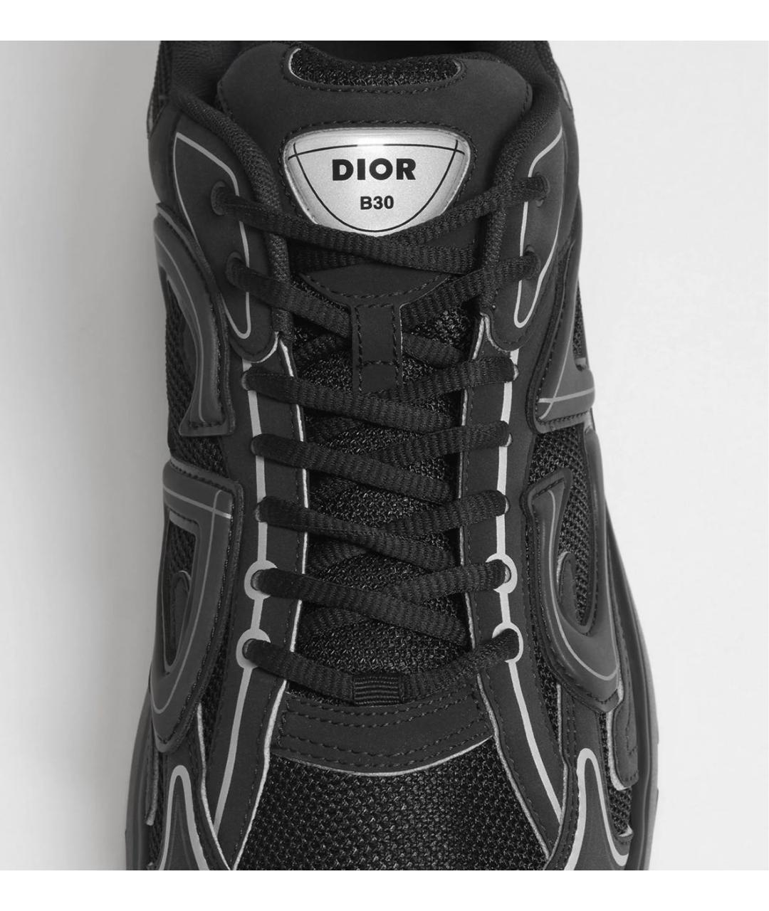 CHRISTIAN DIOR Черные низкие кроссовки / кеды, фото 5