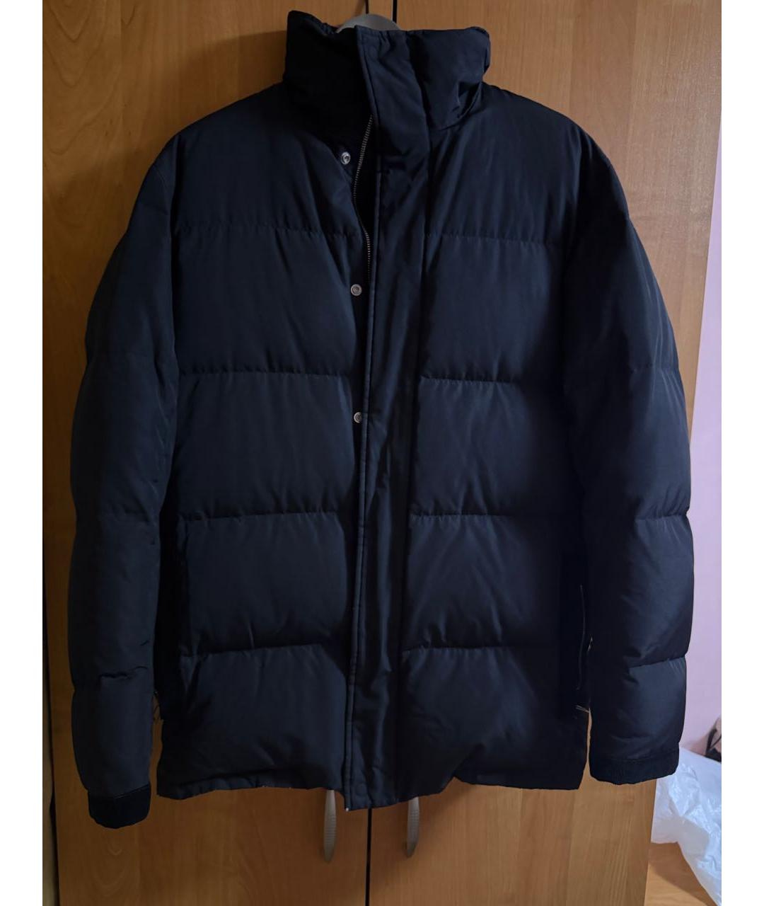 CHRISTIAN DIOR Черный шелковый пуховик, фото 7