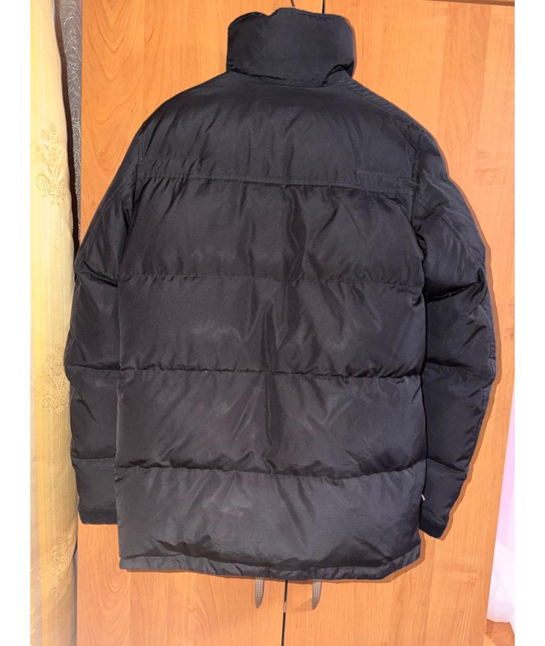 CHRISTIAN DIOR Черный шелковый пуховик, фото 2