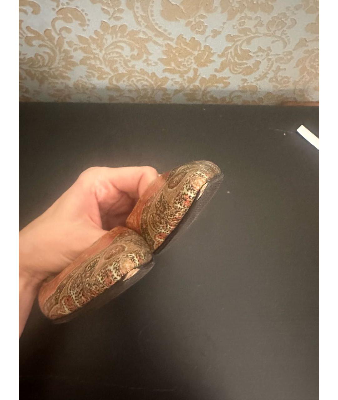 GIANVITO ROSSI Мульти кожаные балетки, фото 5