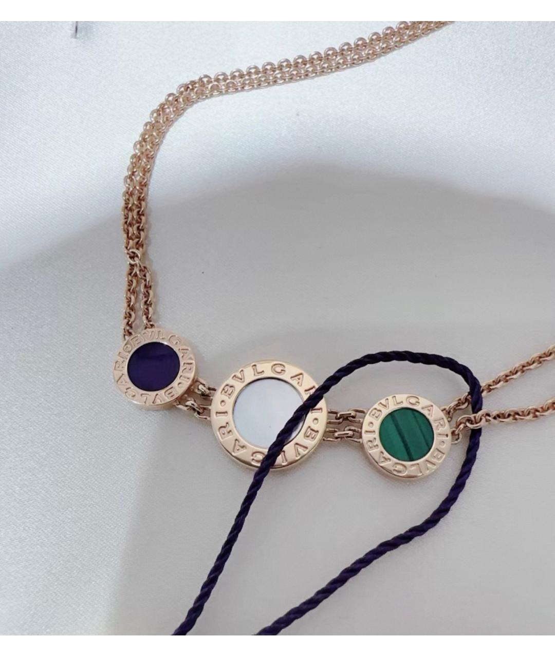 BVLGARI Мульти колье из розового золота, фото 3