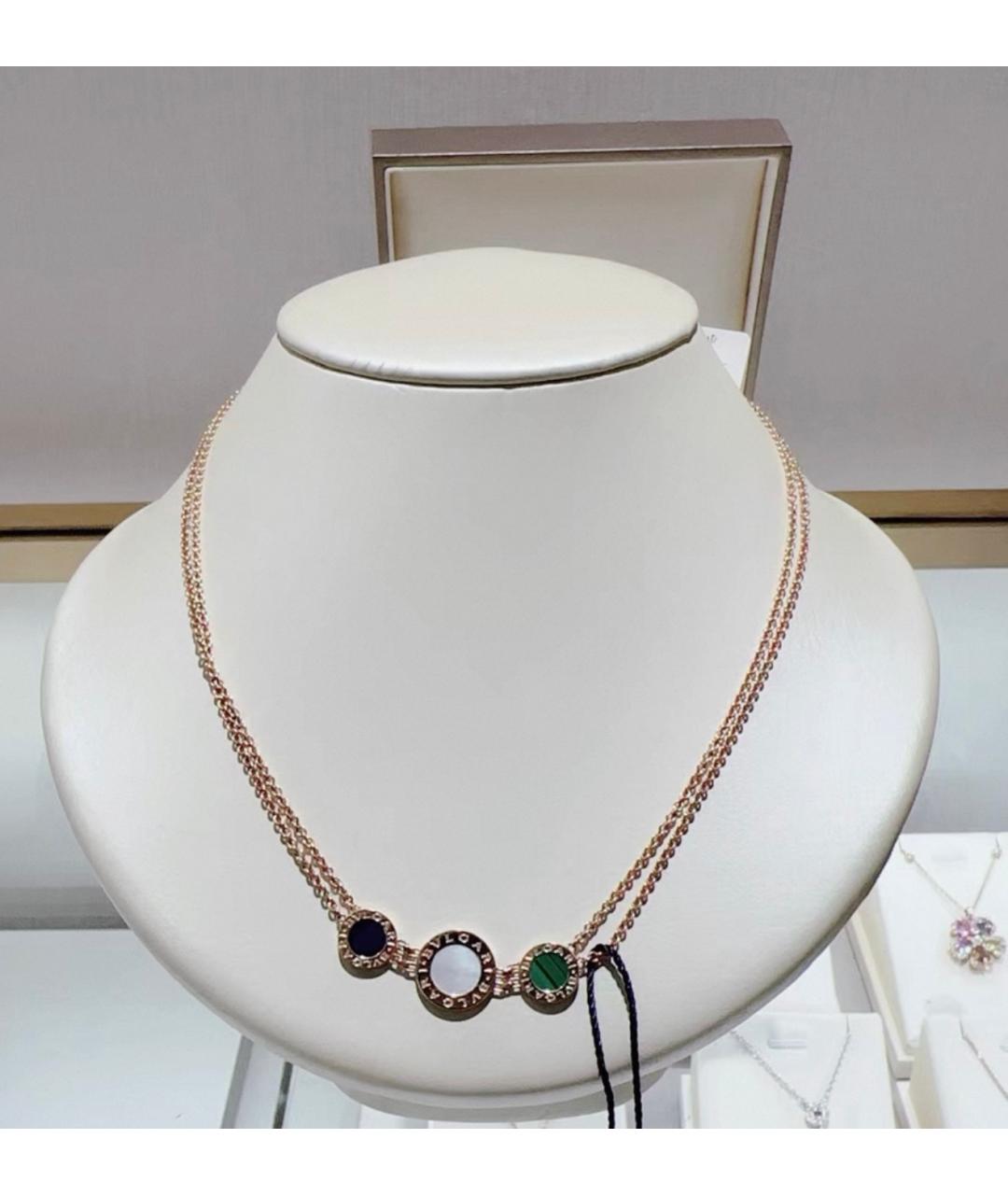 BVLGARI Мульти колье из розового золота, фото 5