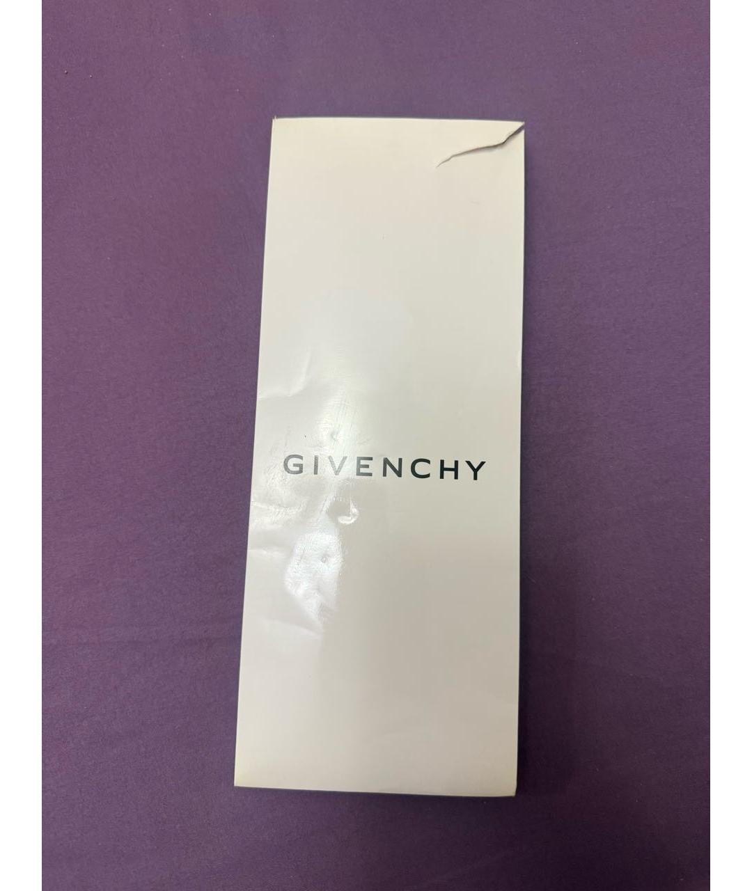 GIVENCHY Бежевый шелковый галстук, фото 5