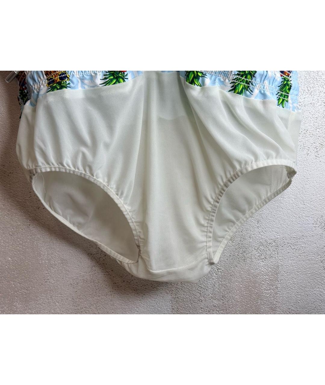 MC2 SAINT BARTH Голубые полиамидовые шорты, фото 7