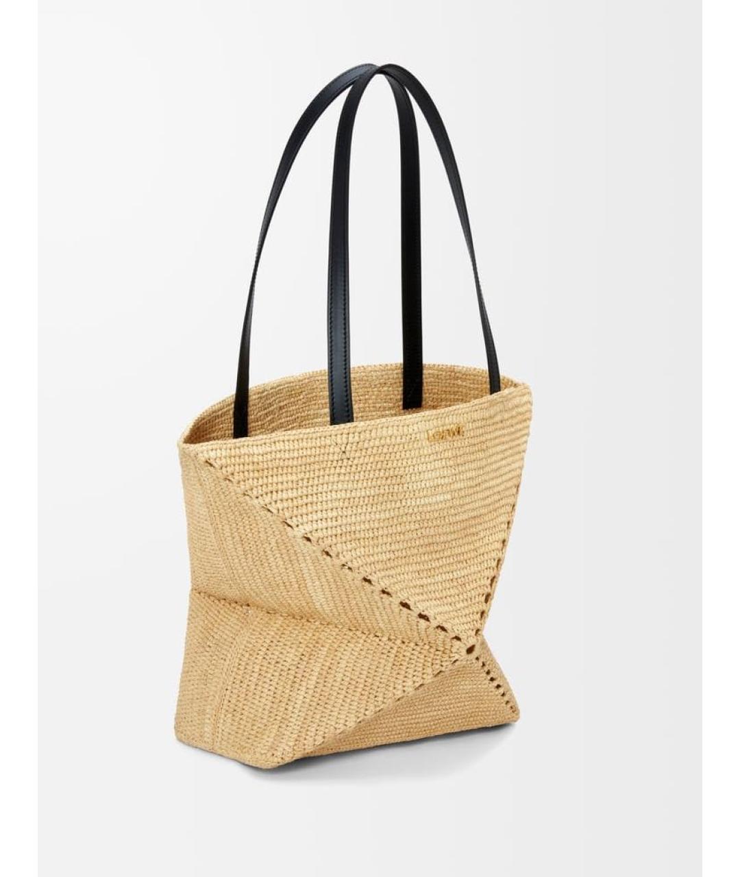 LOEWE Бежевая сумка через плечо, фото 4