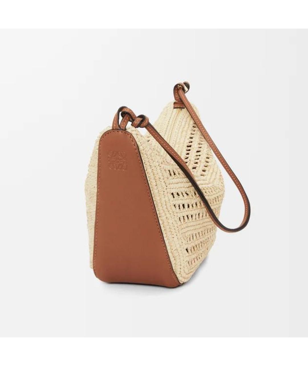 LOEWE Бежевая сумка через плечо, фото 2