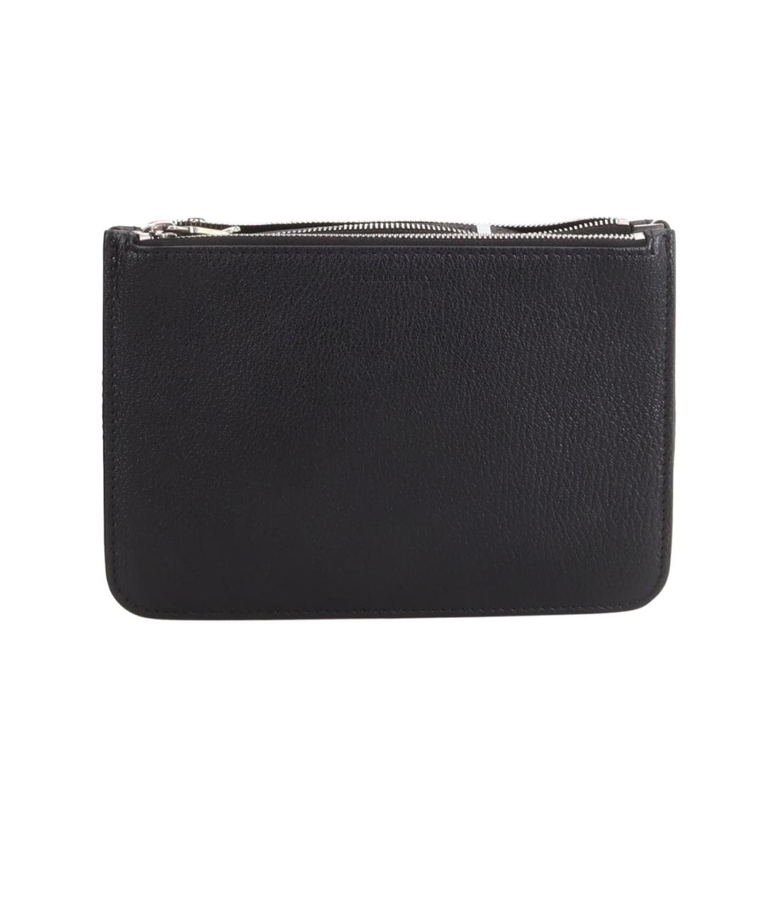 BURBERRY Черная кожаная сумка на плечо, фото 1