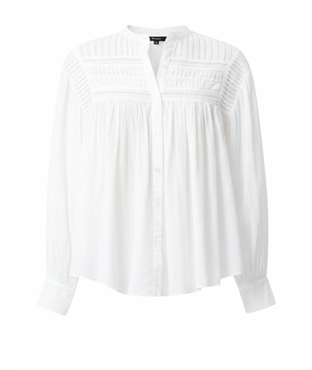 ISABEL MARANT ETOILE Белая хлопковая блузы, фото 7
