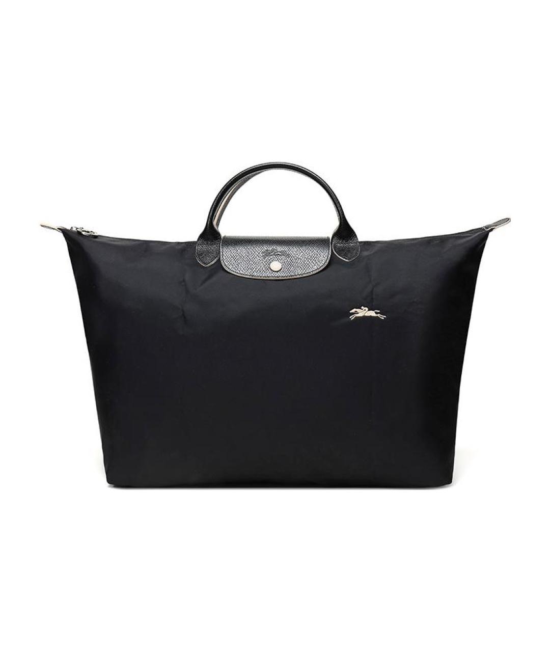 LONGCHAMP Черная сумка тоут, фото 1