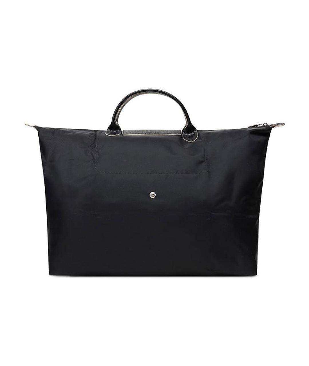 LONGCHAMP Черная сумка тоут, фото 3