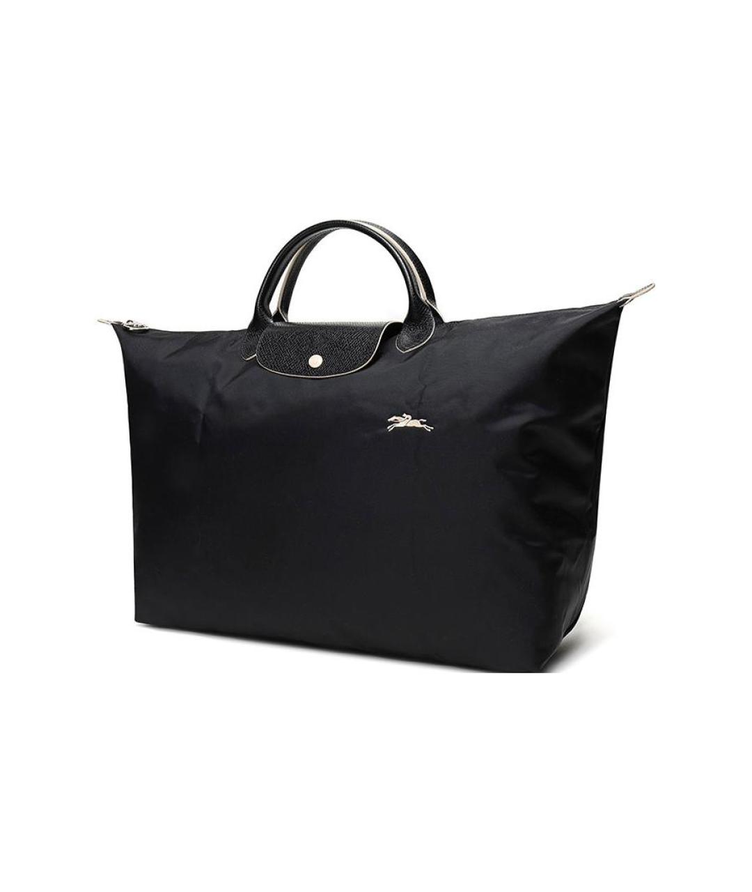 LONGCHAMP Черная сумка тоут, фото 2