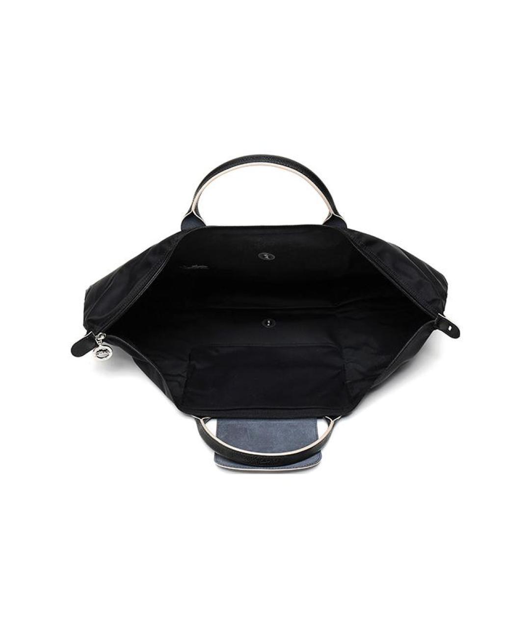 LONGCHAMP Черная сумка тоут, фото 6