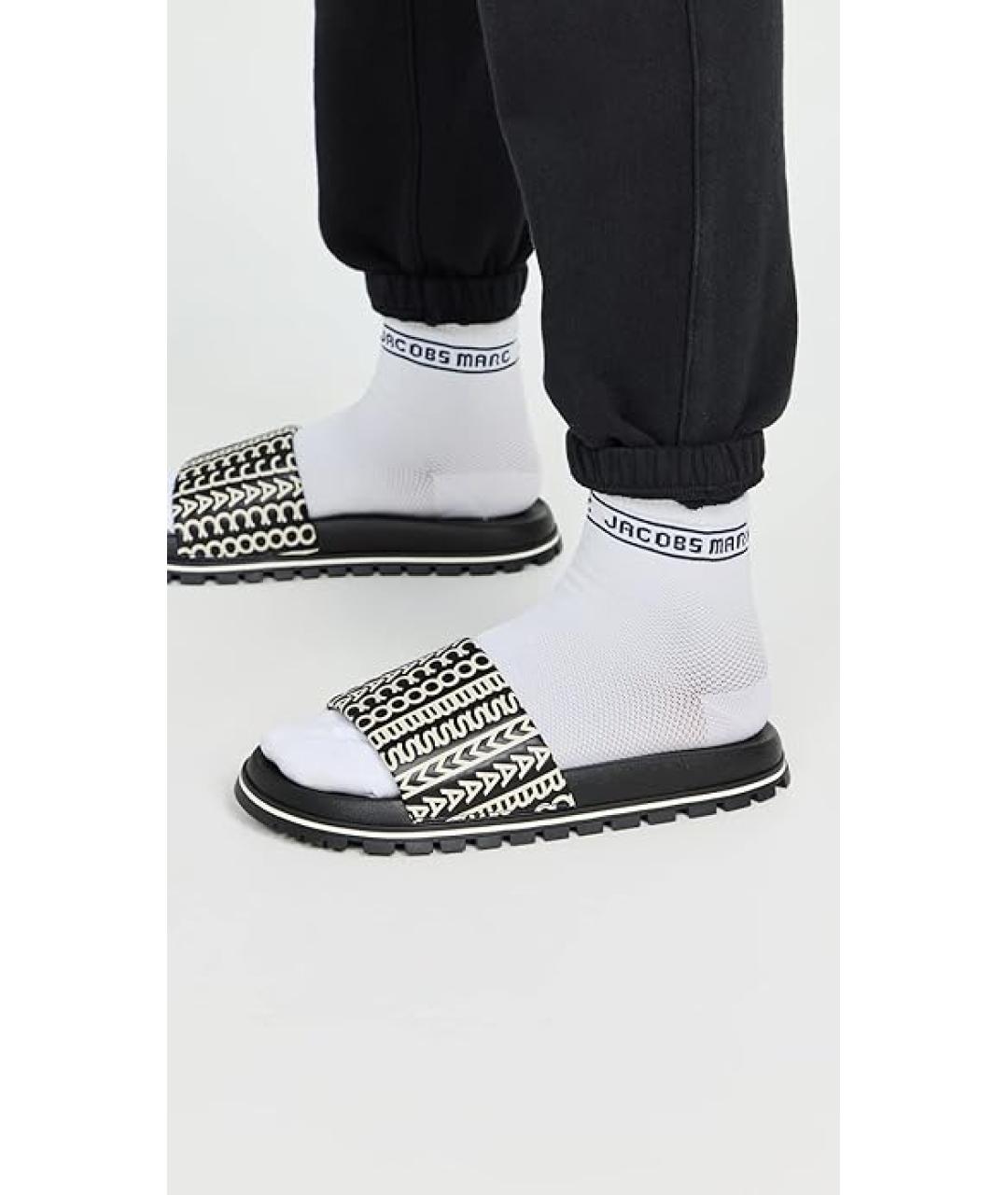 MARC JACOBS Черные шлепанцы, фото 8