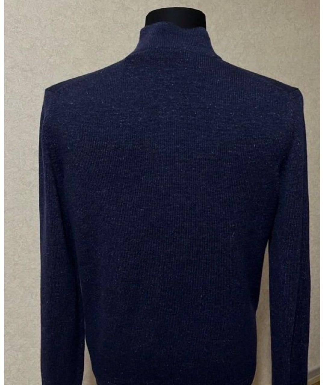 LORO PIANA Синий джемпер / свитер, фото 6