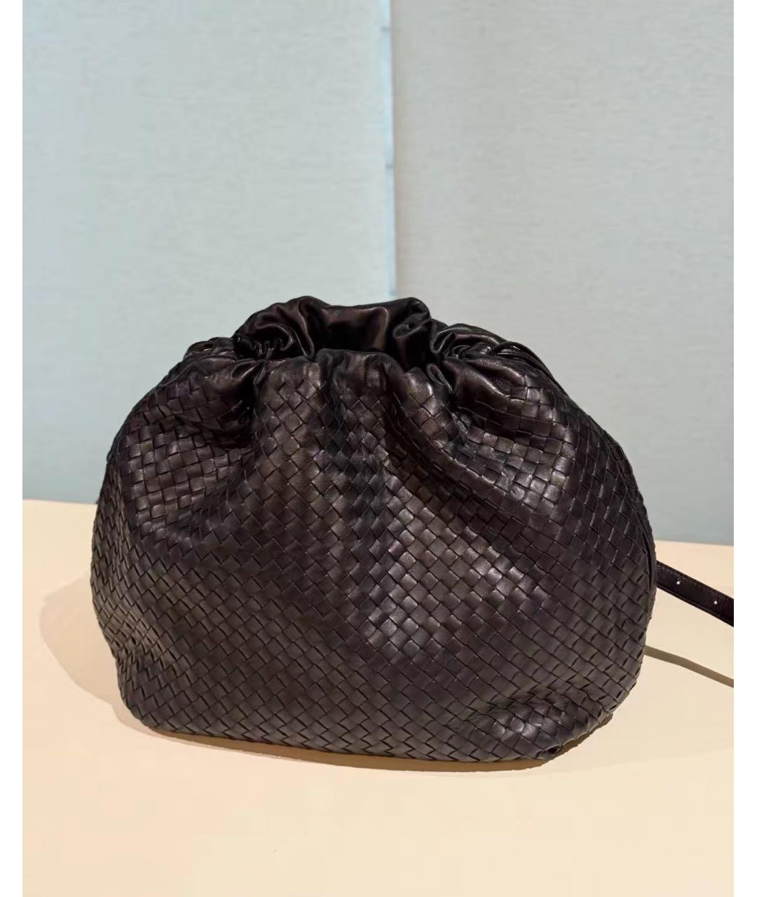 BOTTEGA VENETA Коричневая кожаная сумка тоут, фото 7