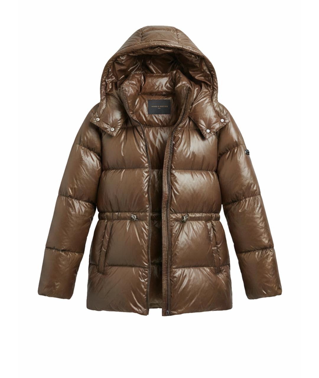 SEVENTY Коричневый полиэстеровый пуховик, фото 1