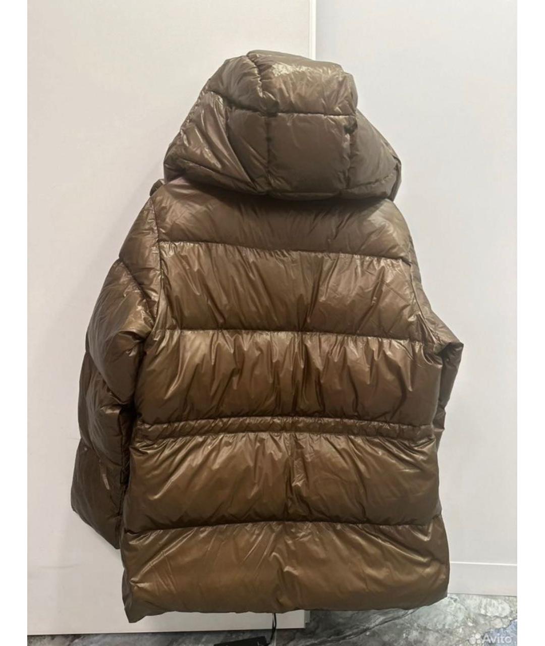 SEVENTY Коричневый полиэстеровый пуховик, фото 2