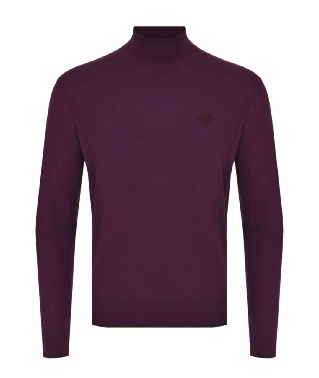 STEFANO RICCI Фиолетовая шерстяная водолазка, фото 1