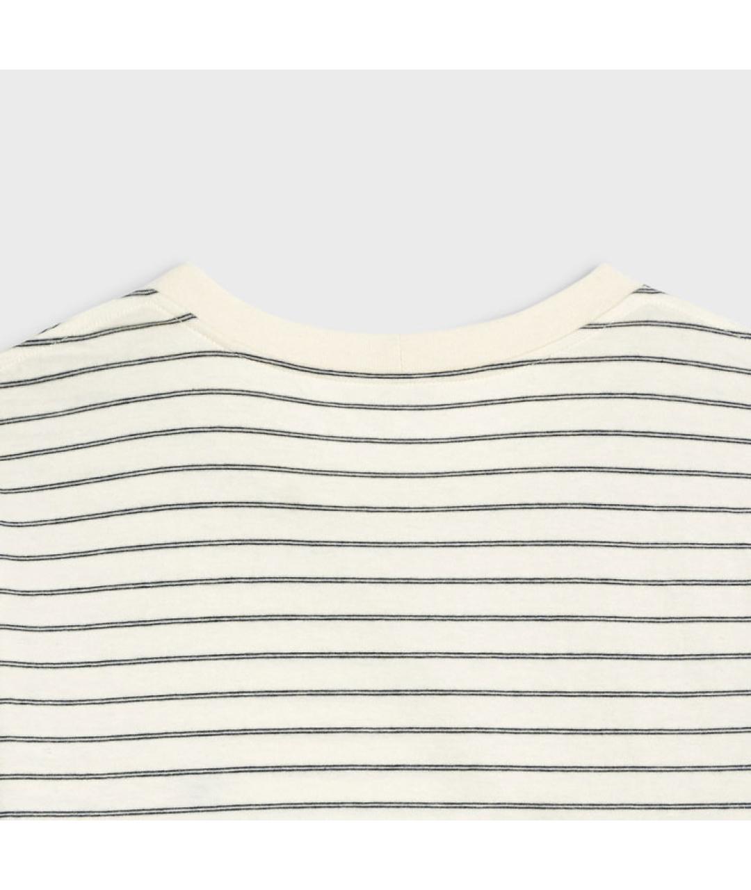 CELINE Хаки футболка, фото 3