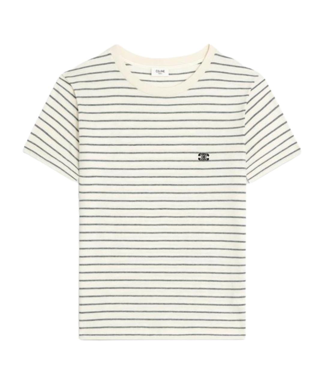 CELINE Хаки футболка, фото 1