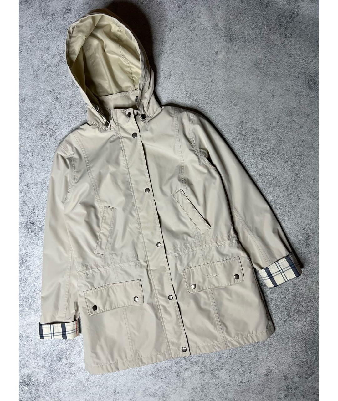 BARBOUR Серая полиэстеровая куртка, фото 5