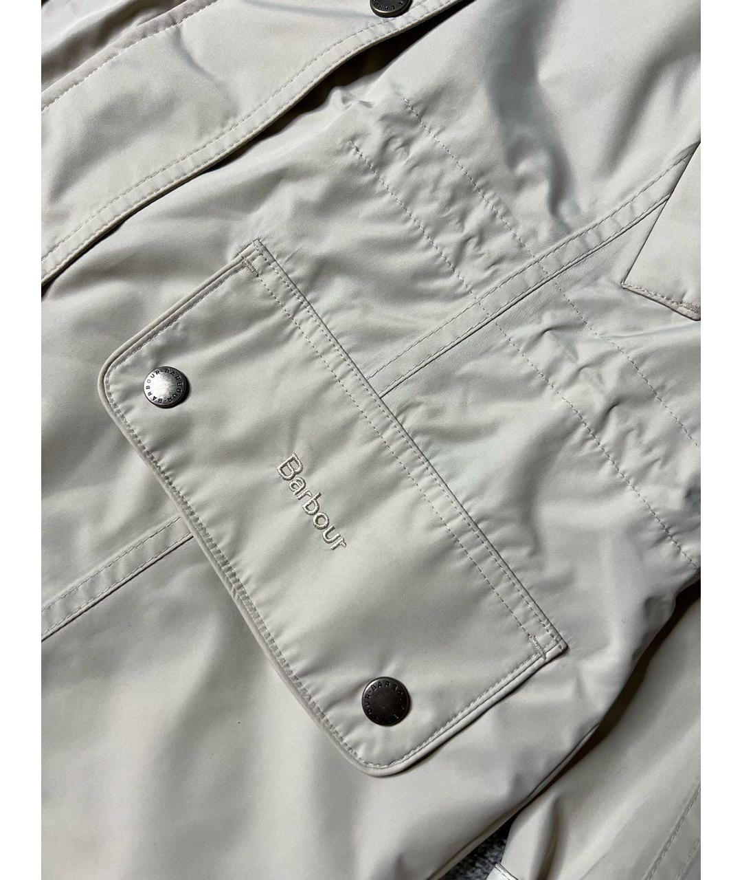 BARBOUR Серая полиэстеровая куртка, фото 8
