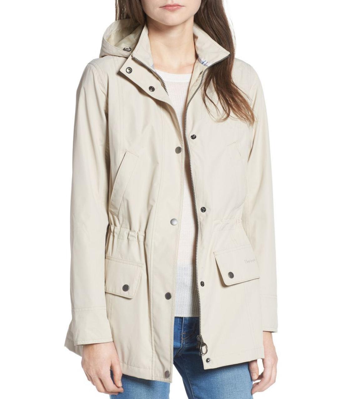 BARBOUR Серая полиэстеровая куртка, фото 4