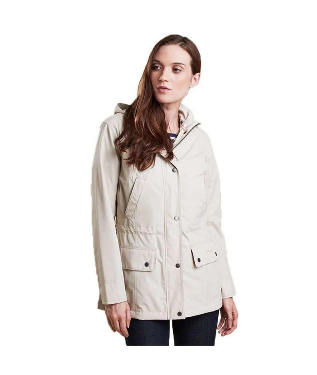 BARBOUR Серая полиэстеровая куртка, фото 2