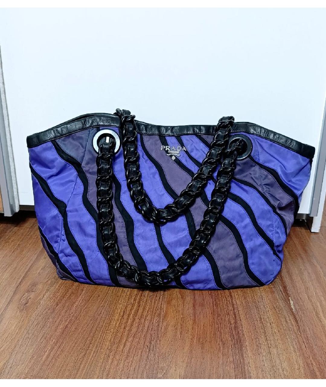 PRADA Мульти тканевая сумка тоут, фото 9