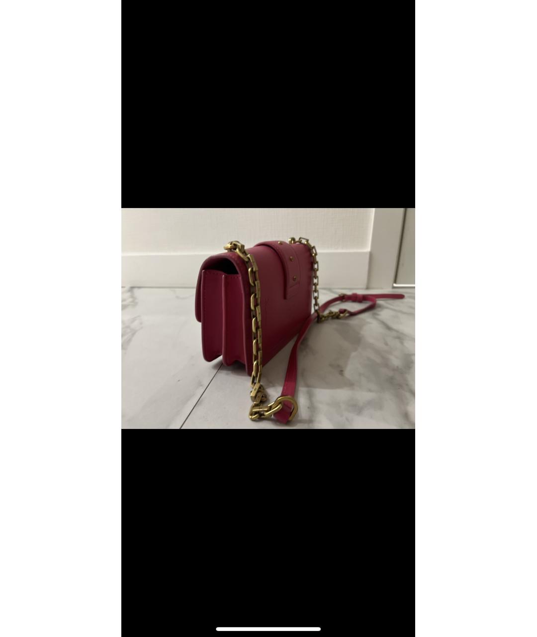 PINKO Розовая сумка через плечо, фото 2