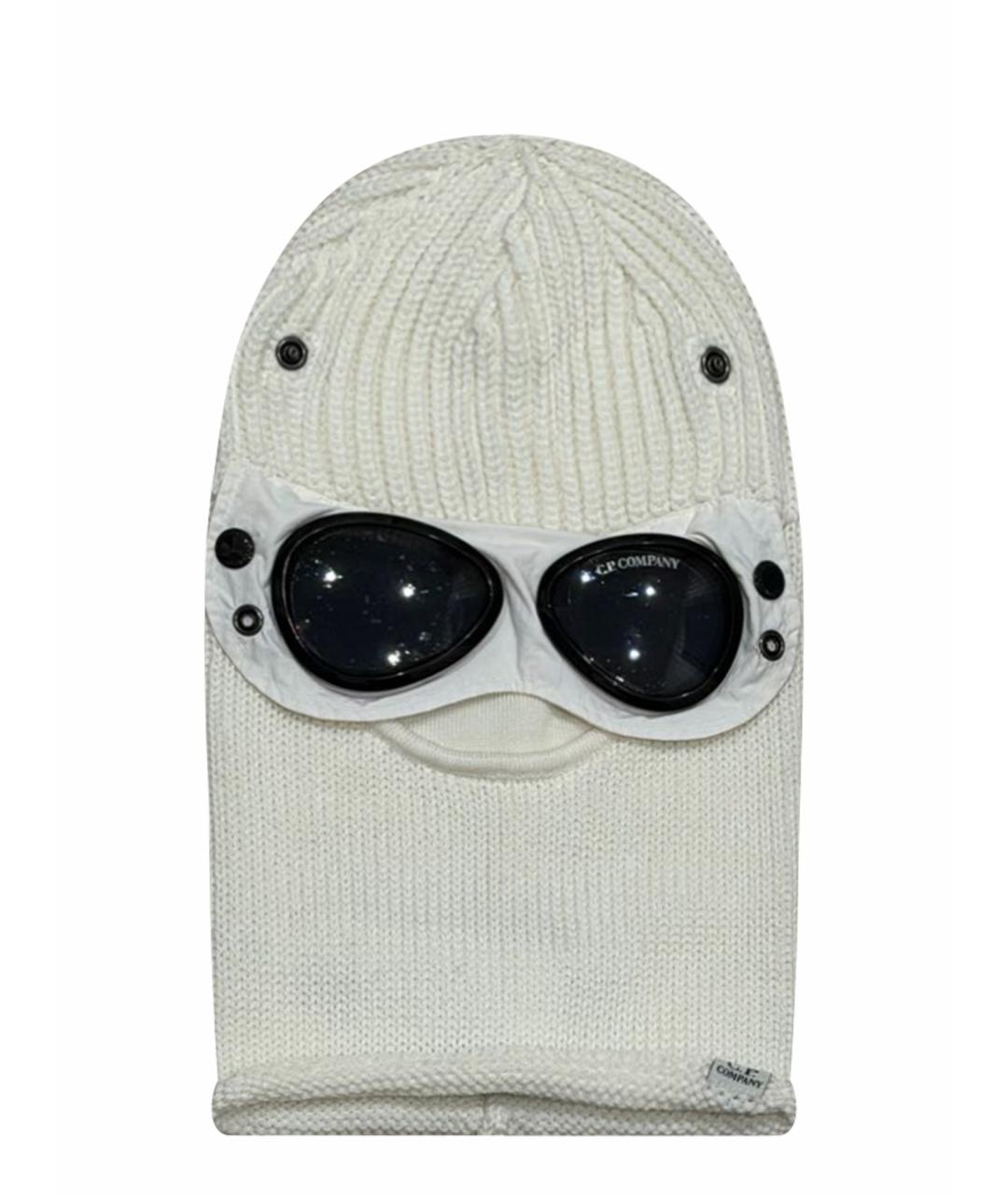 CP COMPANY Белая шерстяная шапка, фото 1