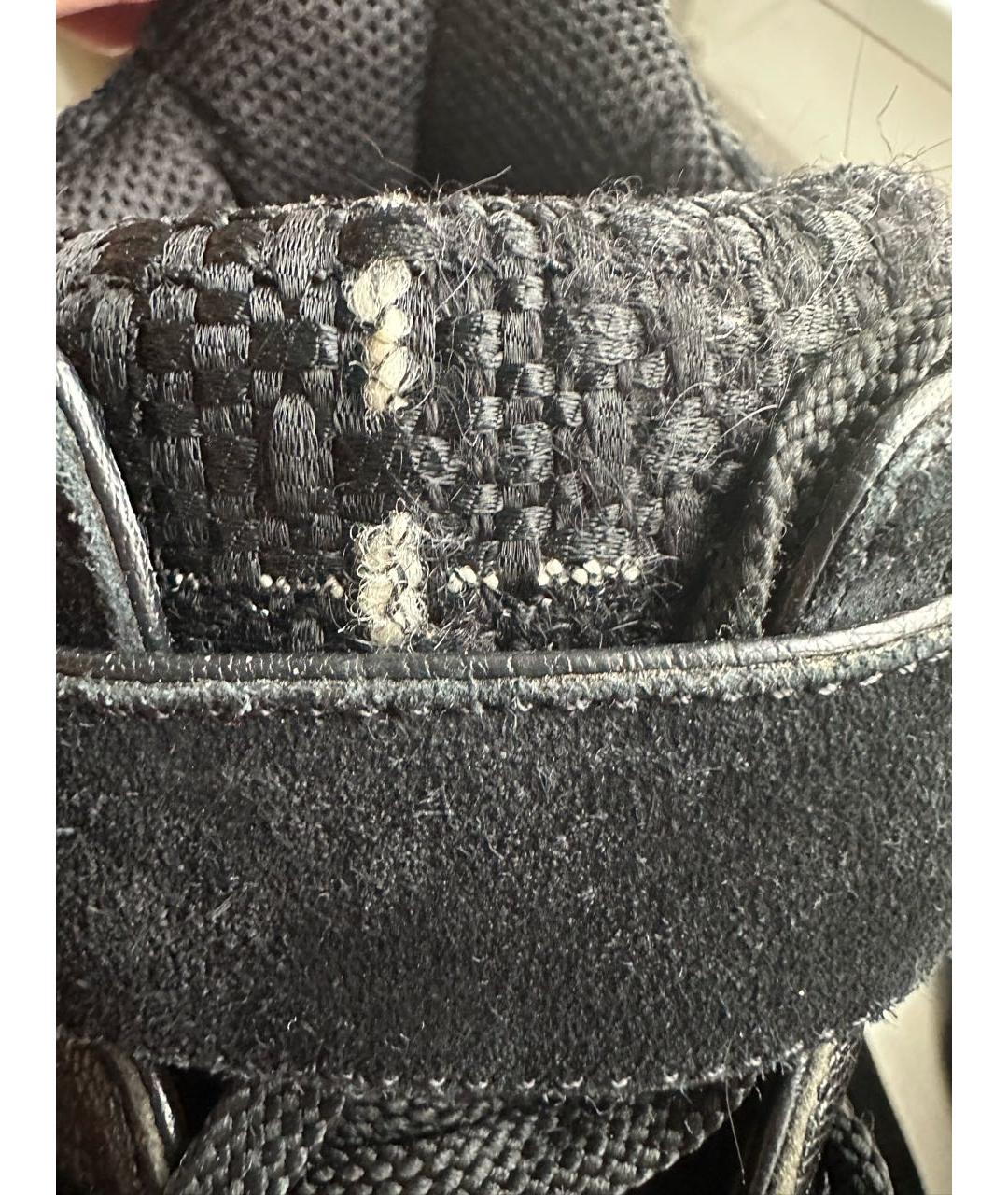 CHANEL Черные кроссовки, фото 6