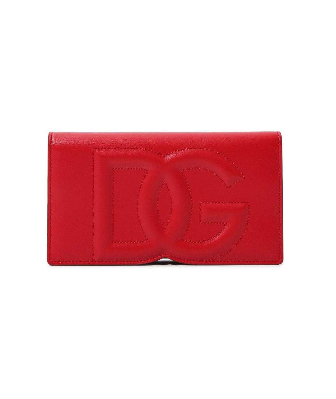 DOLCE&GABBANA Красный кошелек, фото 1
